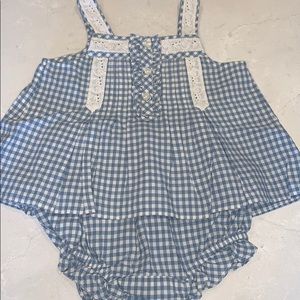 Ralph Lauren gingham matching set